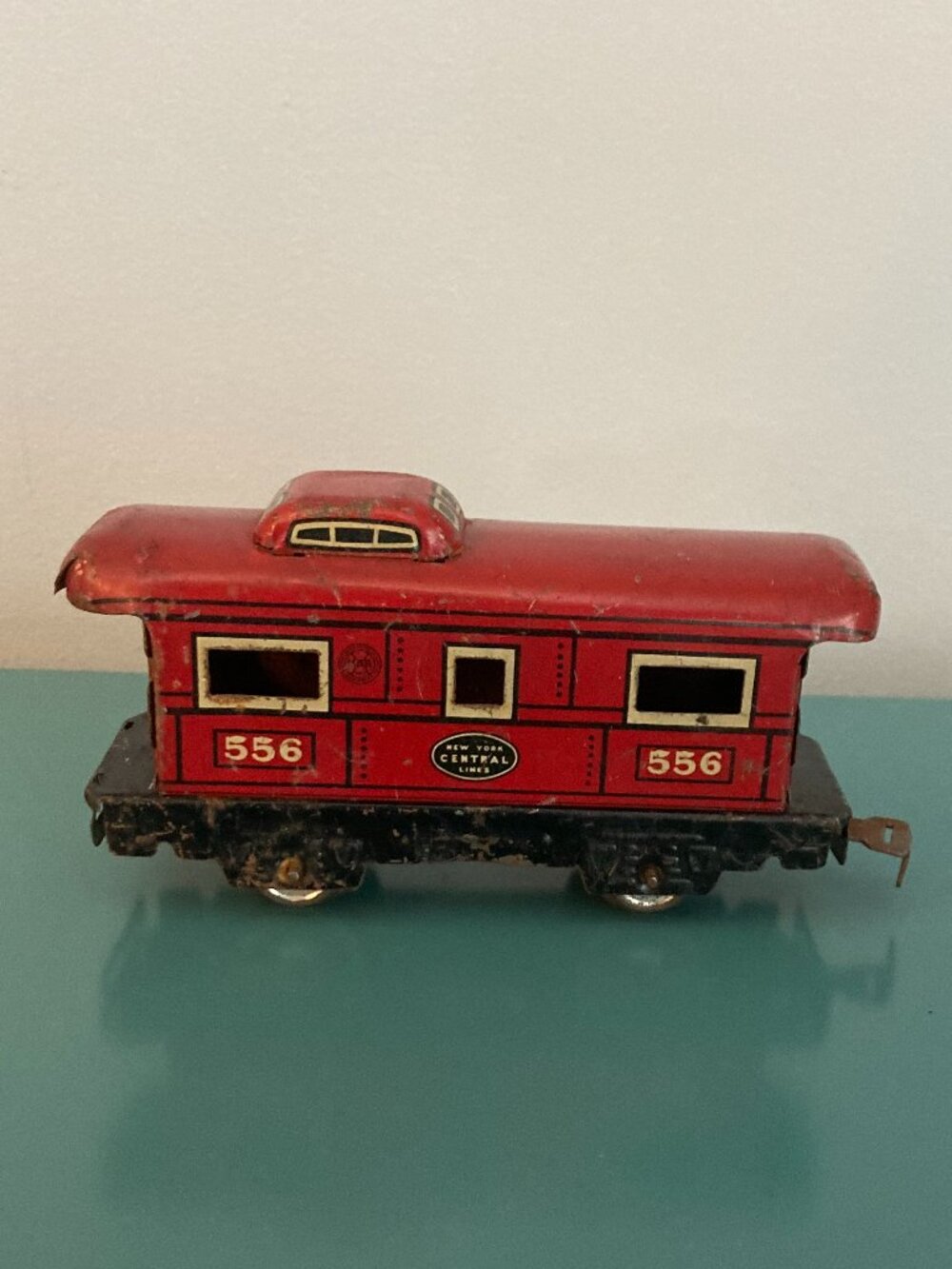 Vintage Marx 556 Caboose New York Central Lines O Gauge Model Train RR